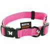Collier réglable nylon pour chien Martin Sellier 20-40/55 Rose M 3006125