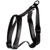 MARTIN Harnais pour chien réglable en nylon noir 16cm