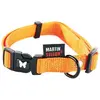 Martin Sellier - Collier Réglable en Nylon de 16-30/45 pour Chien - Or...
