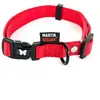 Collier réglable nylon pour chien Martin Sellier 16-30/45 Rouge S 3005941