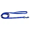 Martin-Sellier - Laisse pour chat - nylon - Pattes de chat bleu (120cm x 10mm)