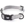 Martin-Sellier - Collier pour chien - nylon réfléchissant - Reflex gris (40/55cm x 20mm)