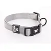 Martin-Sellier - Collier pour chien - nylon réfléchissant - Reflex gris (35/45cm x 16mm)