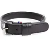 Collier double épaisseur cuir pour chien Martin Sellier 40/95 Noir TU ...