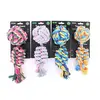 Martin Sellier Balle et corde en coton pour chien x1 - 25 cm - coloris aléatoire