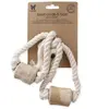 Jouet pour chien bois corde super 8 Martin Sellier Expresso Beige TU 3...