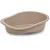 MARTIN SELLIER - Corbeille plastique - 3_86285.2 - 50cm x 35cm - Taupe