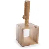 Arbre à chat Martin Sellier Cafeier cube Beige 70 cm 3001959
