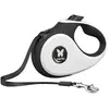 Laisse pour chien sangle Martin Sellier 2 Soft XL Noir 8 m 3008416
