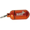 MARTIN SELLIER Pendentif Chien - Tube adresse alu 12mm - Coloris aléatoire