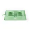 Gamelle pour chien double pliable Martin Sellier Vert 600 ml 3010504