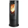 SUPRA Poêle à bois CHLOÉ acier - vertical - étanche - 6kW