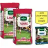Vilmorin - Gazon 7 Jours   Lot de 2 Sacs de 5kg + 1 Boîte de Gazon Omb...