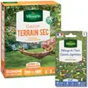 Gazon - Vilmorin - Gazon Terrain Sec - 3 kg + Gazon Japonais - 4 m² - ...