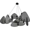 Market Set SCREEN-Suspension 4 lumières en cannage Ø150cm