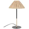 Corep PLAYA-Lampe à poser Métal/Raphia H50cm