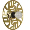 Applique en métal laiton 40 cm Labyrinthe - Market set