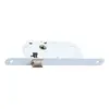 Bricard serrure a mortaiser bec de cane / coffre + tetiere blanc