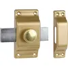 Verrou super-sureté cuirasse bouton sans bille bronze - bricard - 3378.000