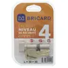 BRICARD serial xp 18004 cylindre 30+30 mm a bouton nickelé niveau de sécurité 4