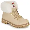 LES TROPEZIENNES PAR M.BELARBI Femme LACEN Botte Tendance, Creme, 37 EU