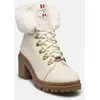 Les Tropéziennes par M.Belarbi Bottes de neige femme blanc ROSENN en cuir