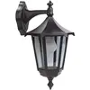 Aric - monaco Appl. Mur Ext. (haut) IP43 IK02 noir E27 100W max. lampe...