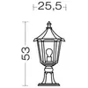 ARIC MONACO Borne Ext. IP43 IK02 vert E27 100W max. lampe non incl. ha...