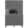 EKIPA OSLO Buffet de 120 cm - 1 Tiroir et 6 Portes - L 120 x P 40 x H ...