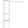 Dressing ARTIC - Blanc - 1 colonne + 1 penderie - EKIPA