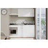 EKIPA Cuisine complète OSLO - L 180cm - Blanc Mat - Plan de travail inclus