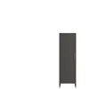 Colonne réfrigérateur 1 porte, 4 tablettes WAVE coloris gris