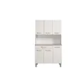 Buffet de cuisine SPOON coloris blanc