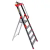 Escabeau CENTAURE PRO'UP 5 marches avec rampes 3m en aluminium