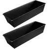 Lot de 2 moules à cake 25,5 cm Zenker Black Metallic Zenker