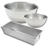 Set de pâtisserie avec 1 Moule Cake 30cm, 1 spatule Zenker et 2 bols à...