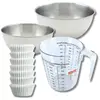 Set pâtisserie avec 240 moules à muffins en papier, 2 bols à mixer, ve...