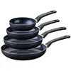 Fackelmann - Set de 4 poêles antiadhésives revêtement céramique Branda...
