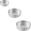Fackelmann - Set de 3 moules à manqué à charnière 18,5 cm + 26 cm + 28 cm