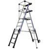 TUBESCA-COMABI Plate-forme pliante SHERPASCOPIC - garde-corps Lisses - 8 à 11 marches