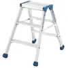 Marchepied double plans 2x3 marches 2.67M platinium - 02374103 - Tubesca