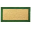 BTB - tapis brosse borde vert 17MM 33X70 tapis benoit 100950