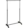 Portant pour vêtements - MHOME - H118-180 cm - Métal - Noir