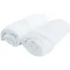 Drap housse bébé DOMIVA - Jersey - Blanc - 60 x 120 cm - Lot de 2