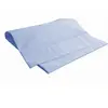 Poyetmotte Drap plat - DOMIVA - Ciel - 120x180 cm - 100% coton - Finition point bourdon