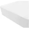 Merkloos / Sans marque drap housse tout en 1 uni - jersey - imperméable - blanc - 40 x 80 cm