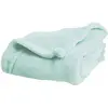 DOUX NID DOMIVA Couverture MICROLON 100x150 cm Turquoise