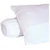 Inconnu Sous-taie d'oreiller molleton 100% coton gratté 60x60 cm blanc