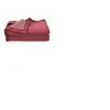 Couverture Aubisque en laine woolmark 220x240 cm bois de rose et dragé...