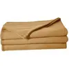 POYET MOTTE POLECO Couverture polaire Polyester Sable 220 x 240 cm